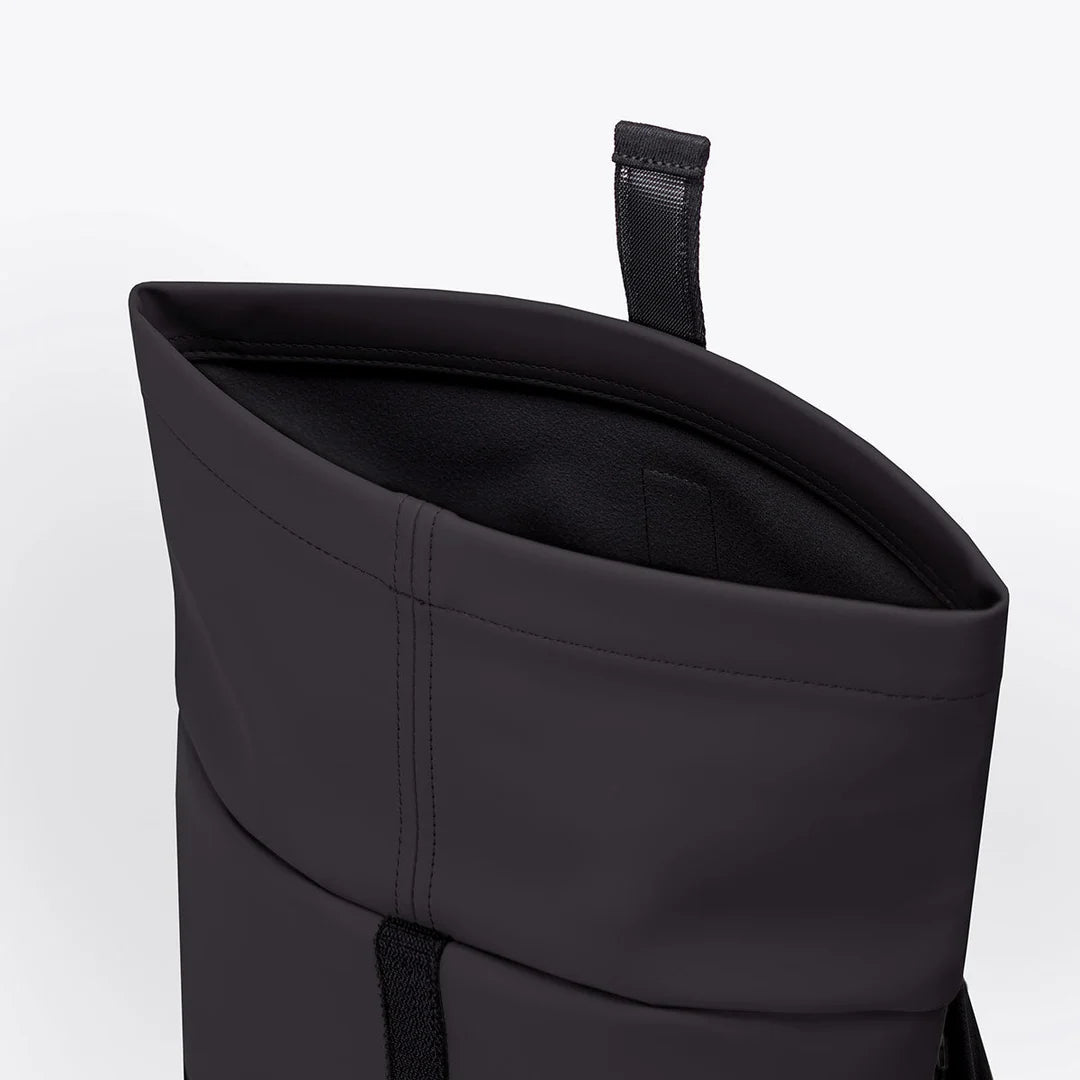 HAJO Mini Lotus Black Backpack by Ucon Acrobatics top handle