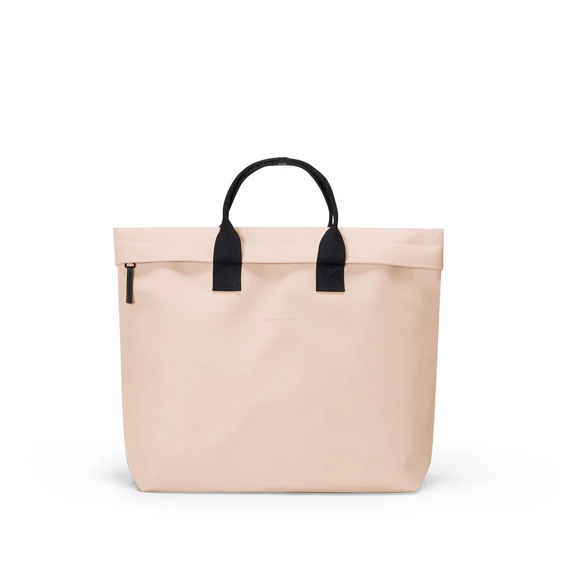 Eliza Lotus Bag by Ucon Acrobatics in use as tote - Light Apricot