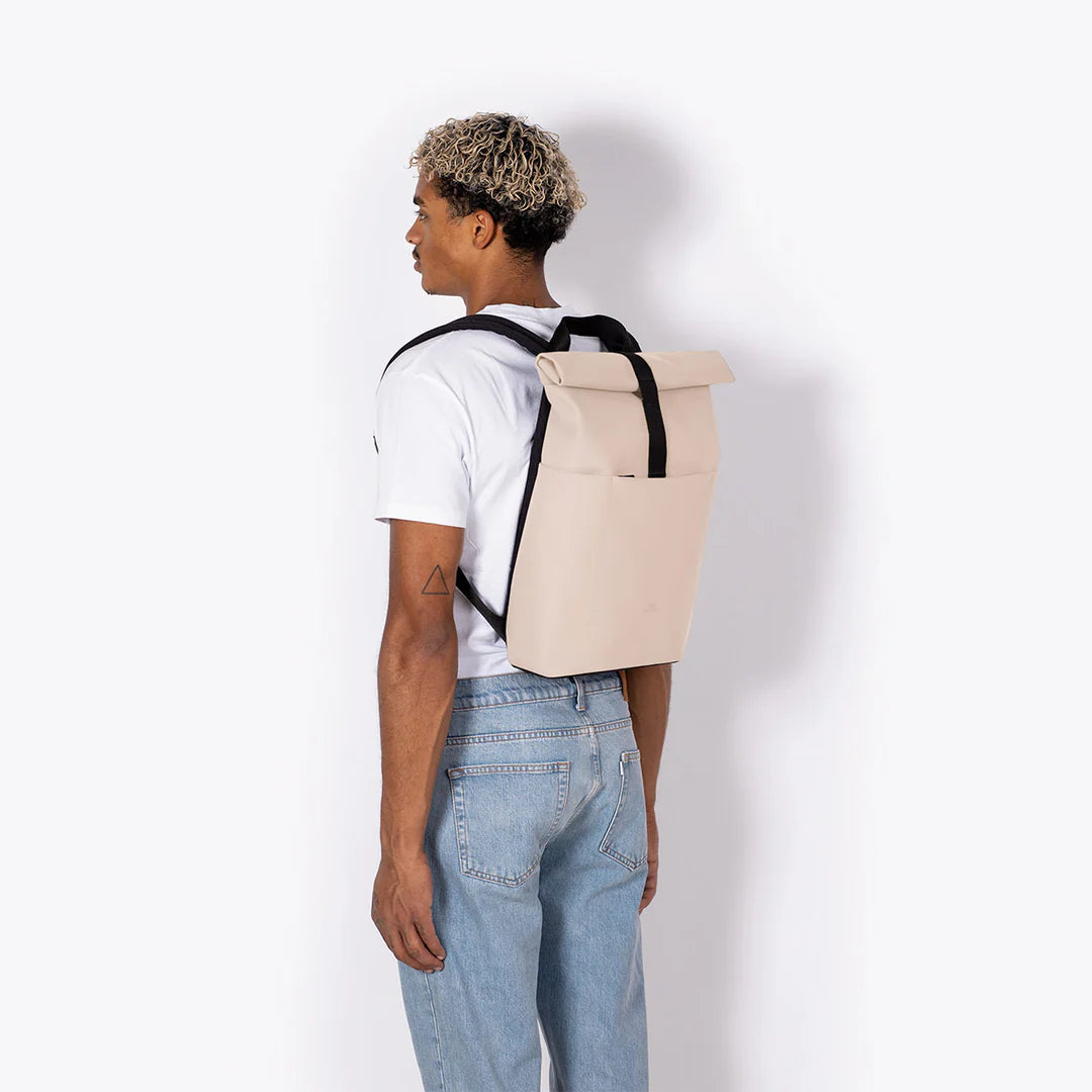 ajo Mini Lotus Light Apricot Backpack adjustable straps