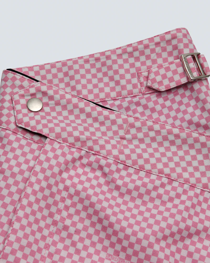 Men's Swim Shorts MARINE Quadrato Rose custom buckles