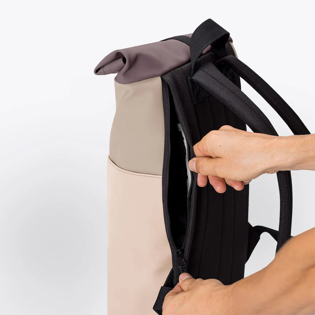 Sustainable Hajo Mini Lotus Backpack side profile