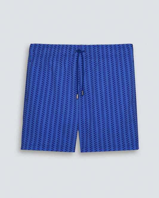 Men's Swim Shorts ISOLA Cucire All Blue - Sardegna Sartoria