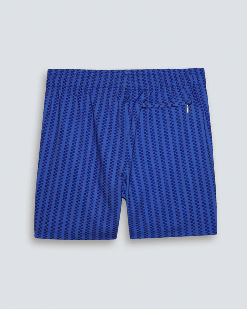 Men's Swim Shorts ISOLA Cucire All Blue - Sardegna Sartoria