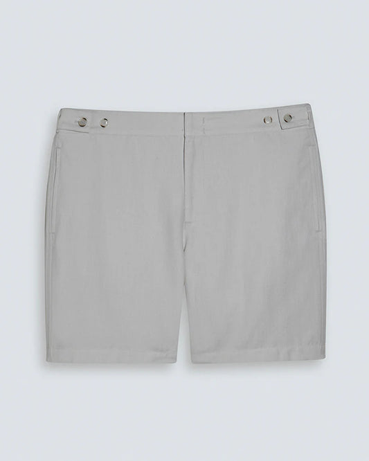 Men's Porto Cervo Linen Shorts - Front View