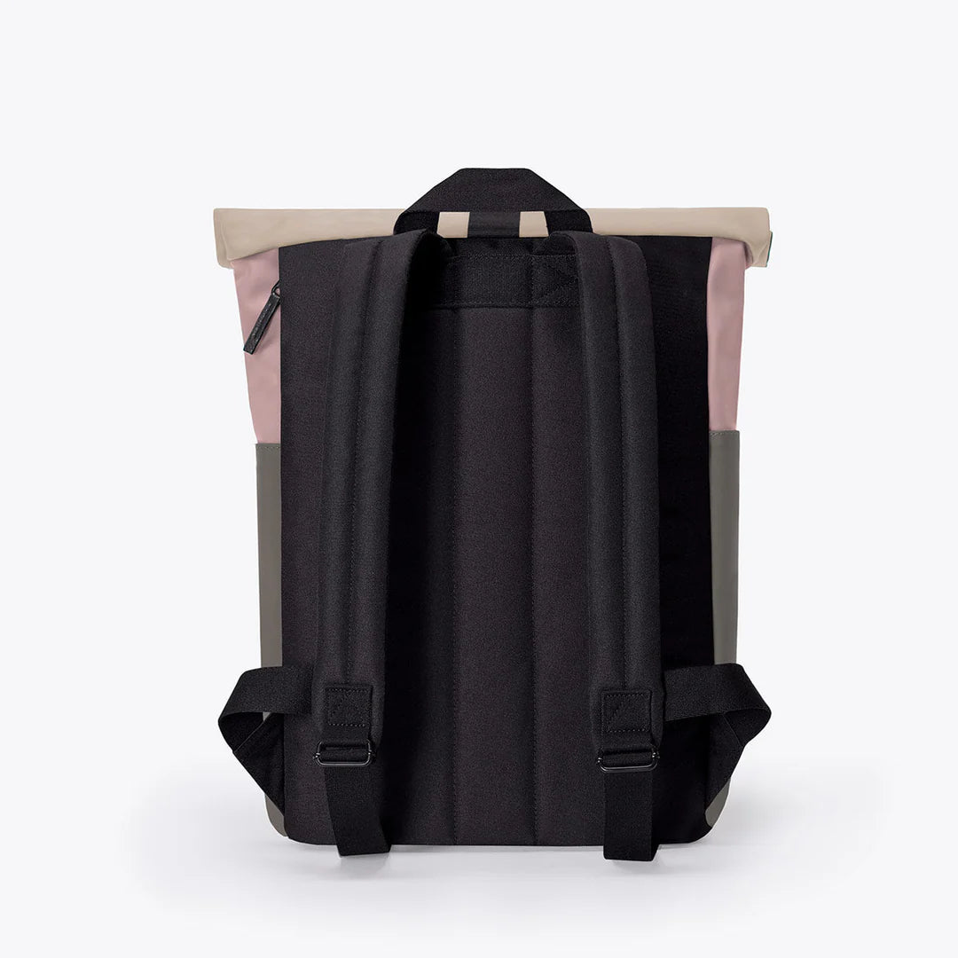 Rose Dark Grey Hajo Mini Lotus Backpack: Sustainable Style