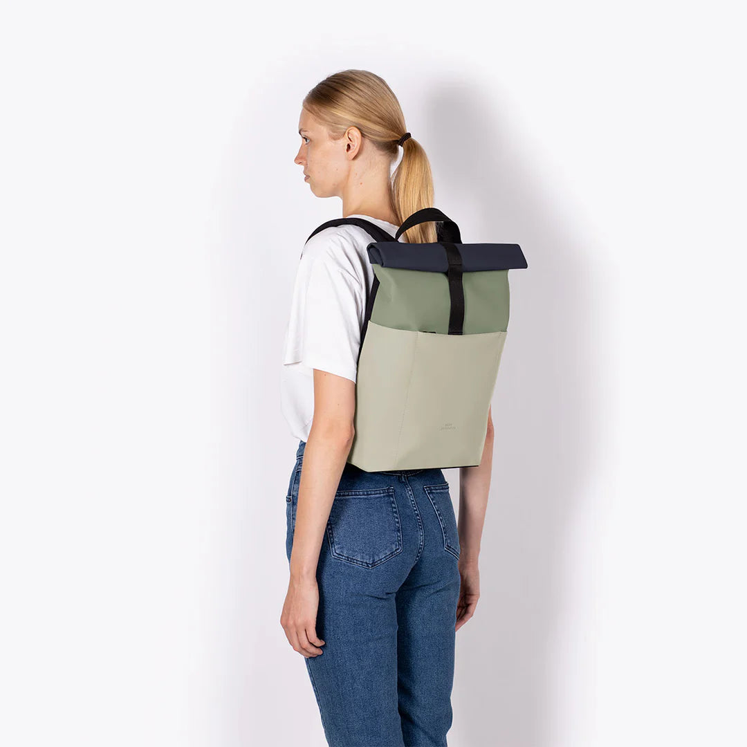 Trendy Waterproof Backpack - Pastel Sage Green Hue