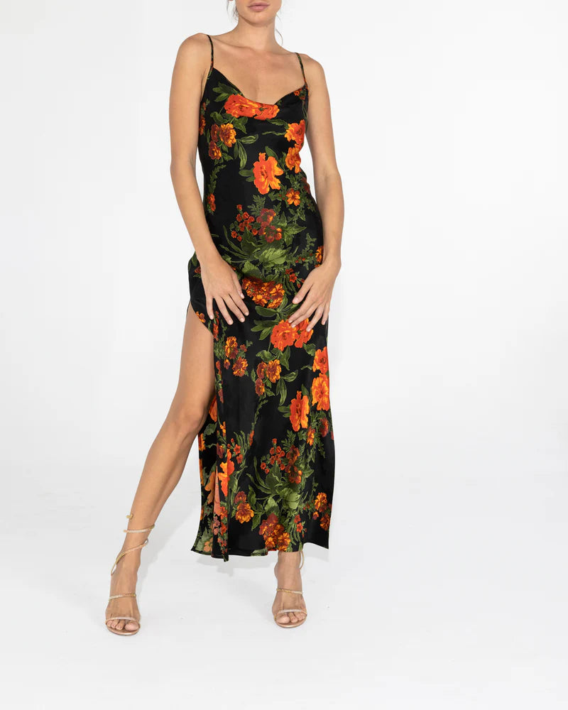 Elegant Women's Slip Dress - CHARLOTTE OLIVIA